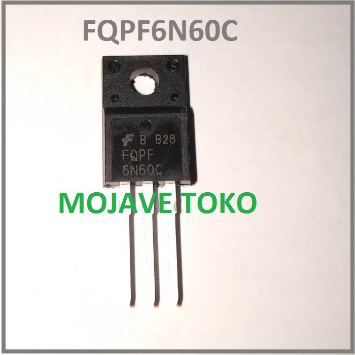 FQPF6N60C MOSFET N-CH 600V 6A High Quality