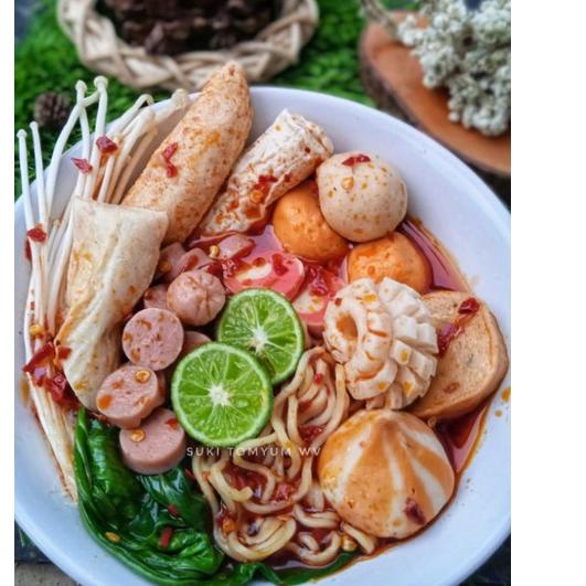 

NEW PRODUCT !! 9.9 Suki Tomyum Kumplit Waroeng Varin FrozenFood kemasan Box [KODE 761]