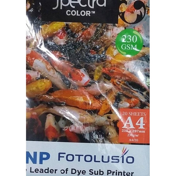 

✼ SPECTRA GLOSSY PAPER 230 GSM 20 LBR ☄