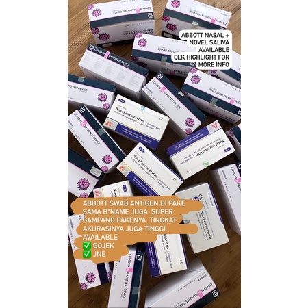 ABBOTT SWAB ANTIGEN ECER