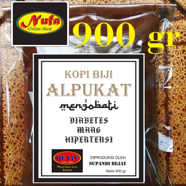 Kopi biji alpukat 900 gr untuk diabetes darah tinggi kolesterol sakit gigi