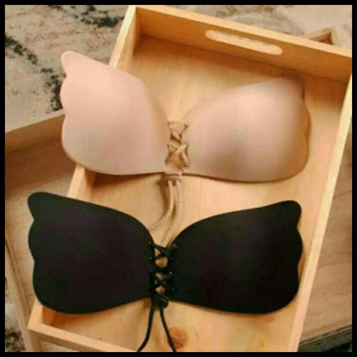 ANGEL WINGS BRA / BUTTERFLY BRA / BRA TEMPEL - CUP B CREAM