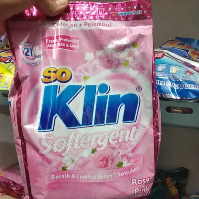 Soklin Softergent 770 gr berhadiah piring
