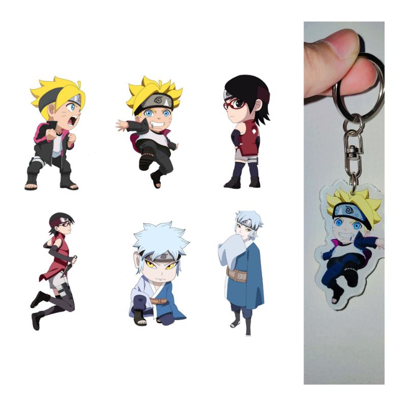 Gantungan Kunci Boruto | Gantungan kunci akrilik Boruto | Ganci Boruto | Boruto | Gantungan kunci cu