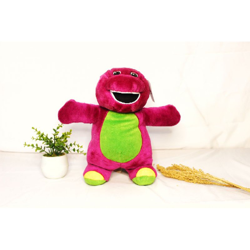 Boneka Import Barney and Friends, Boneka Barney The Dinosaurs, Barnie, Barney an Friend, Boneka Dino