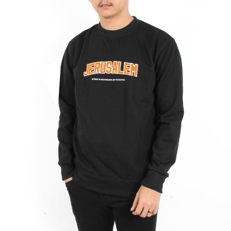 Sweater Jerusalem Crewneck Unisex Sweatshirt Distro