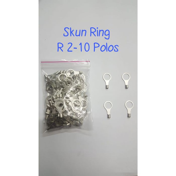 Skun Kabel Ring O Non Isolated 2-10 / Skun VR 2-10 POLOS / Skun 2.5mm / Skun Polos 2-10 Ring