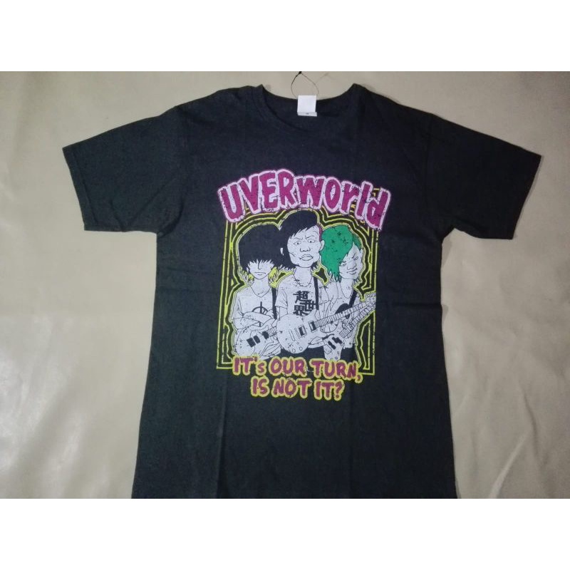 kaos band Jepang Tour 2018 Uverword