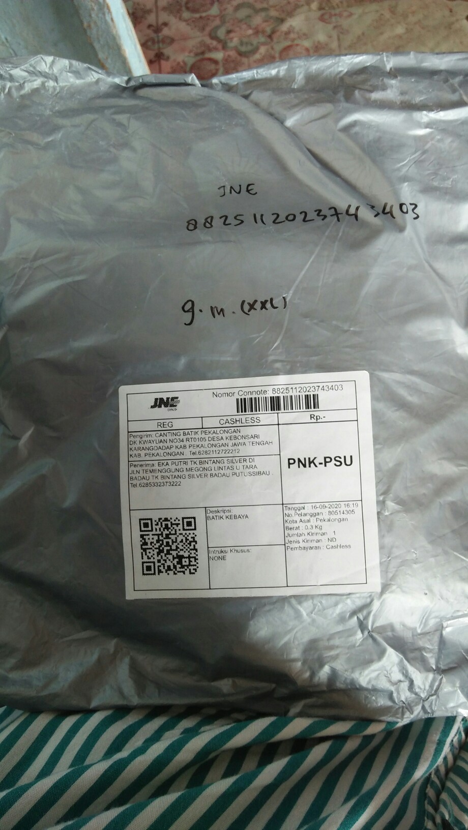 Gamis Couple Baju Muslim Gaun Pakaian Wanita Kebaya Batik Perempuan Fashion Cewek Cewe Pekalongan A6