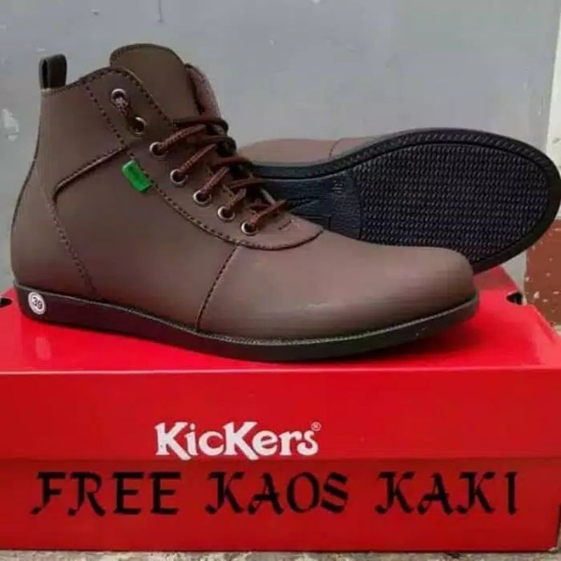 Sepatu kerja Pria Semi Boots Model Klasik Dan Trendi - D'BOBS HANDMADE ORIGINAL