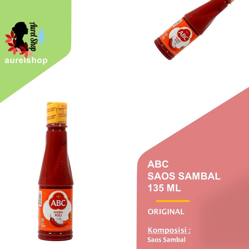 

ABC Saos Sambal Asli kemasan 135 ml