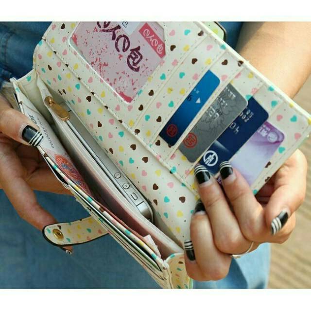 Dompet Panjang card 2 in 1 Lidah Love