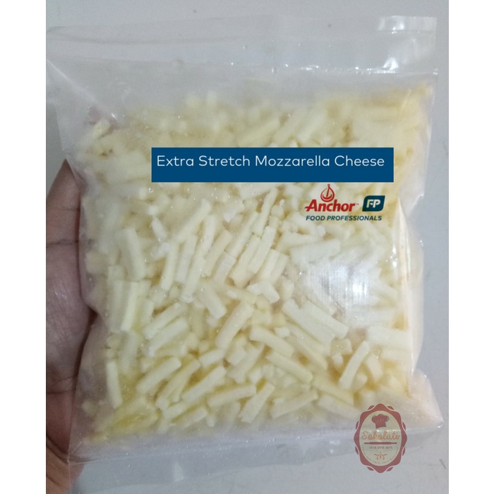 

Keju- Anchor Extra Stretch Mozarella Repack 250Gr -Keju.