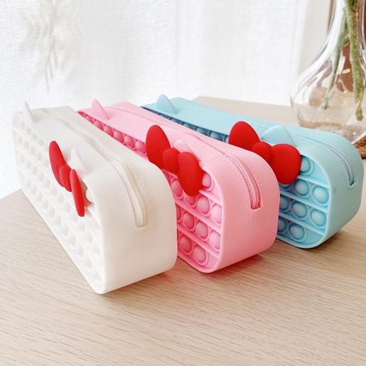 

Berkualitas sekali|⭐ #NEW - Kotak Pensil Pita Ribbon Pop it Termurah Pop It Makaron Murah Fidget Toy