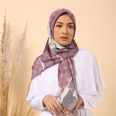 Jilbab Segiempat Elzatta Kaila Voal Premium Series-2