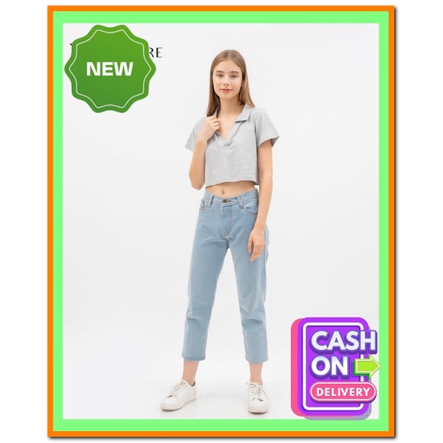 Baju Crop Top Wanita Crop Top Korean Style Atasan Cewek Korea Kaos Crop Cewek Kekinian Cropty Cewe A
