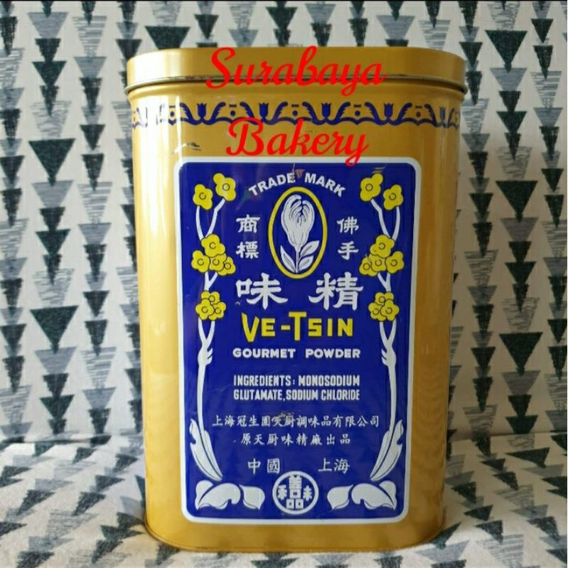 

Vetsin Shanghai/Ve-Tsin Gourmet Powder Shanghai 2268 Gr(Kaleng Besar)