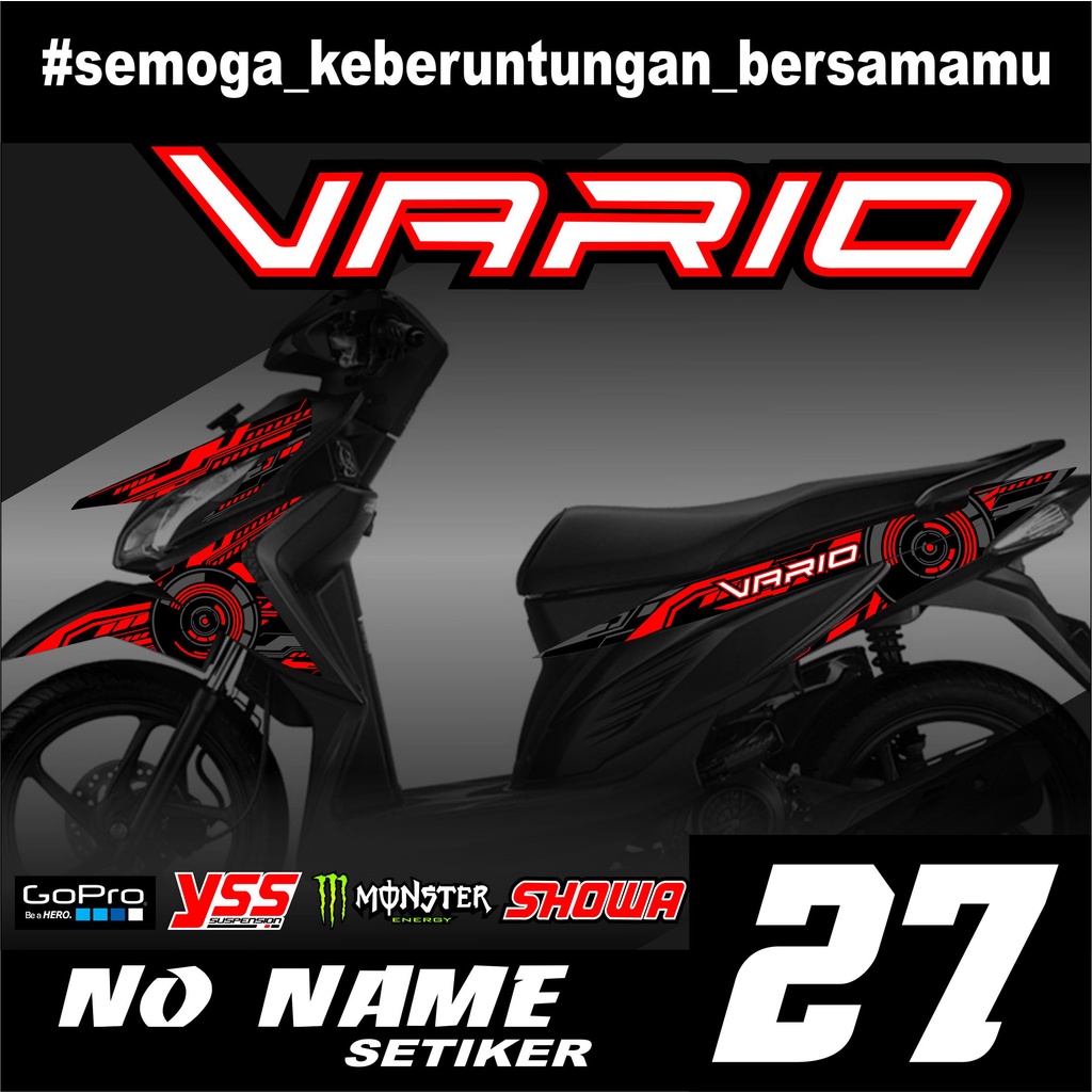 Striping Vario 110 fi [27]  - Striping Variasi List Vario 110 Karbu Cw Racing