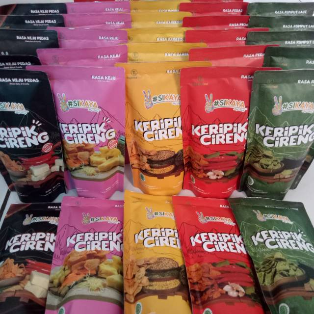 Kripik cireng dari sikaya