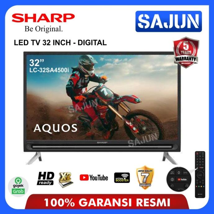 Sharp LED TV 32 Inch LC-32SA4500i Easy Smart TV 32SA4500i