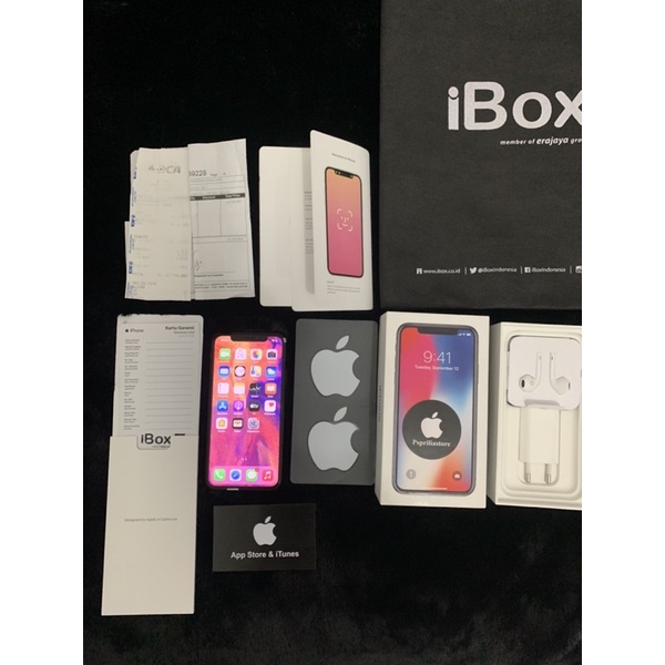 KREDIT HP - IPHONE X 64GB / 256GB - IBOX ORIGINAL - LIKE NEW - FULLSET-3