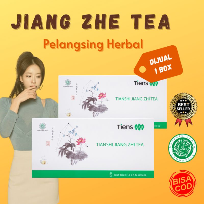 [COD] Jiang zhi tea/Tea Pelangsing herbal/Pelangsing herbal/Jiang Zhi Tea Tiens