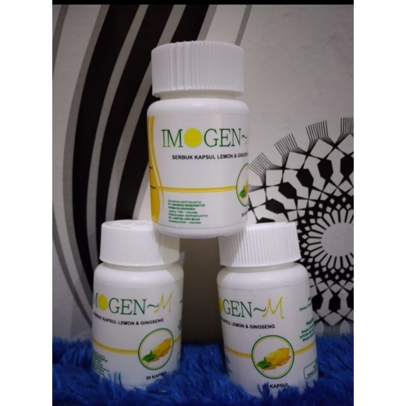 IMOGEN M capsul kapsul Penambah Vitalitas Pria Obat pengental Sperma