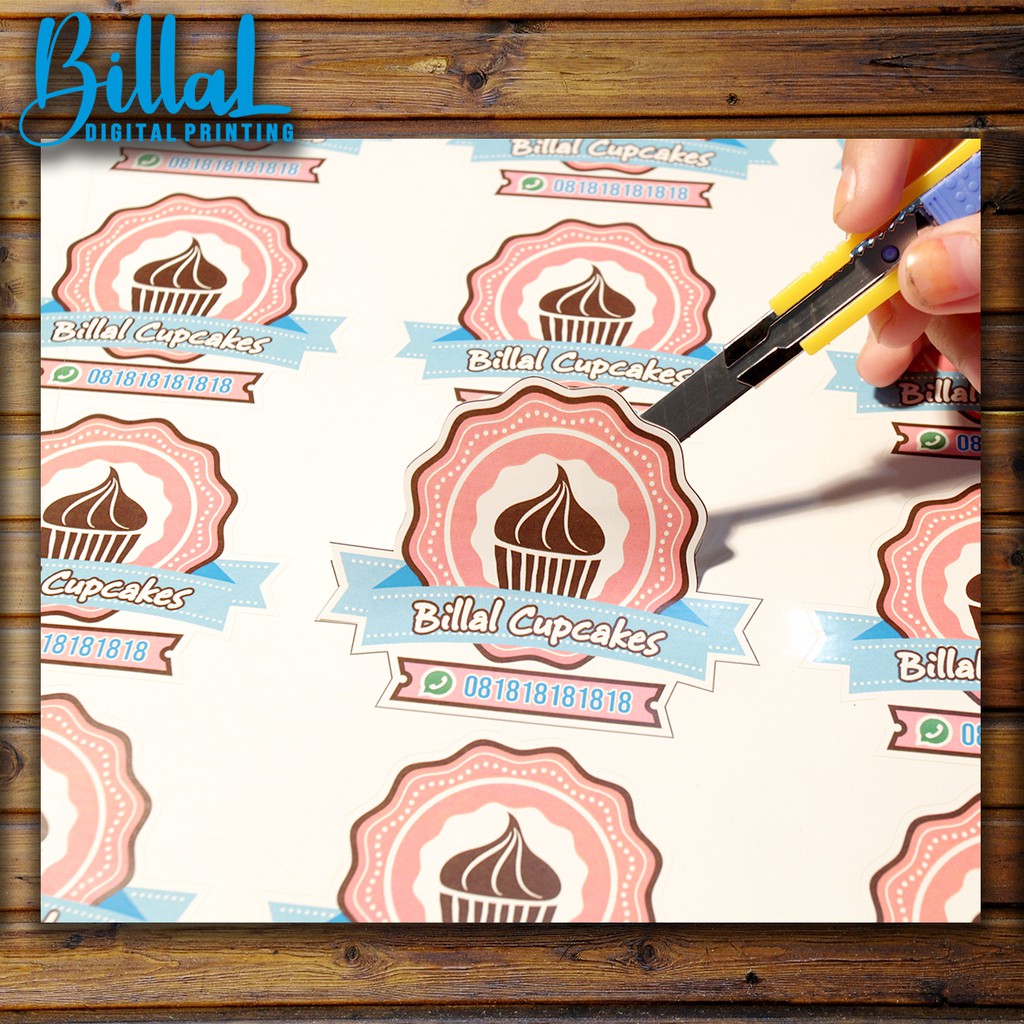

Cetak Stiker Label and Cut Chromo A3+