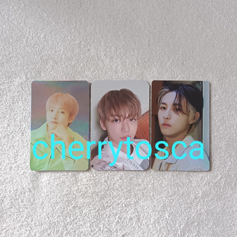 BOOKED Photocard Jaemin deluxe box sgs sm global shop glitch mode pair renjun photo magnet hot sauce