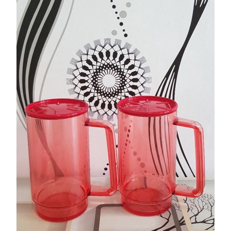 2pcs deluxe mug tupperware