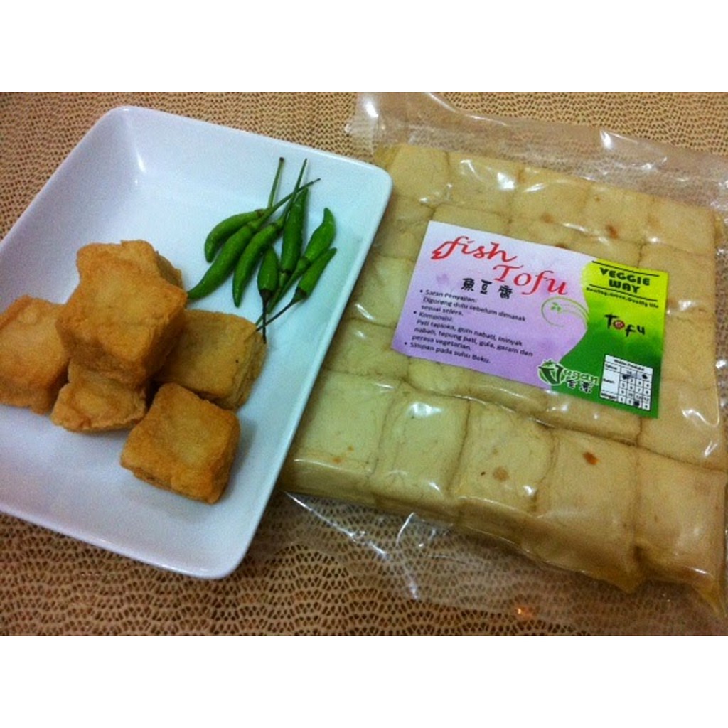 

RB Veggieway Vegan Fish Tofu QQ Tofu Seafood Tofu Tahu Seafood