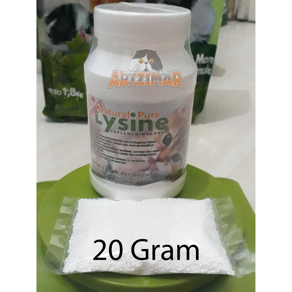 im organic lysine imo kemasan repack 20 gr 20gr