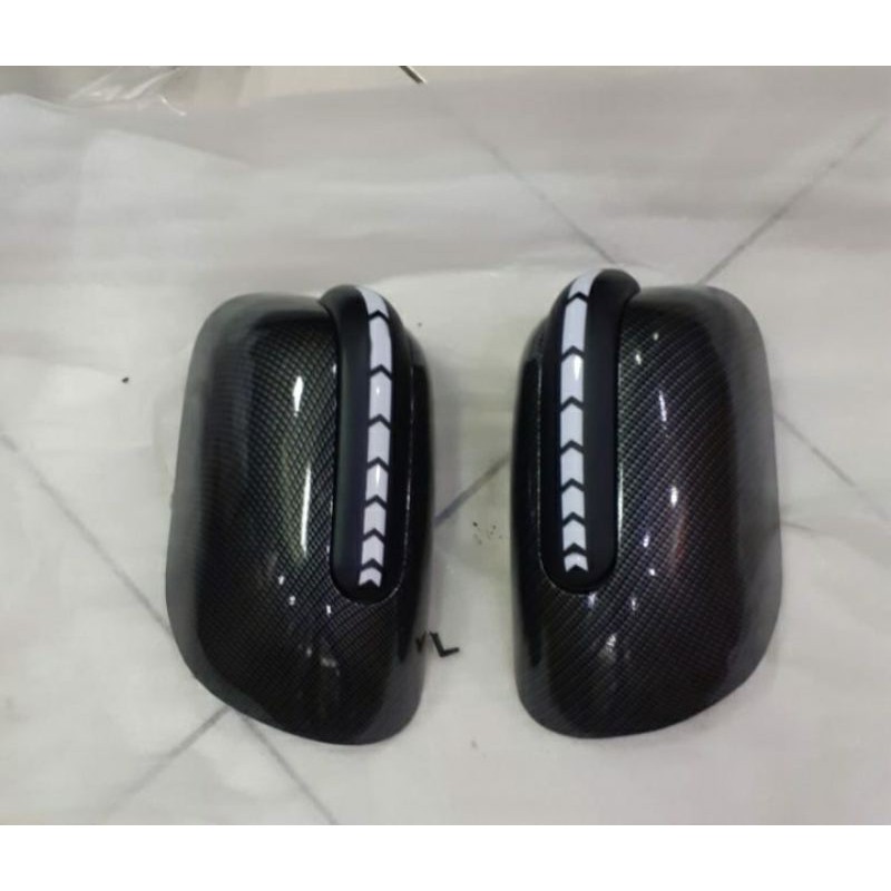 COVER SPION / COVER MIROR MOBIL AVANZA  CARBON