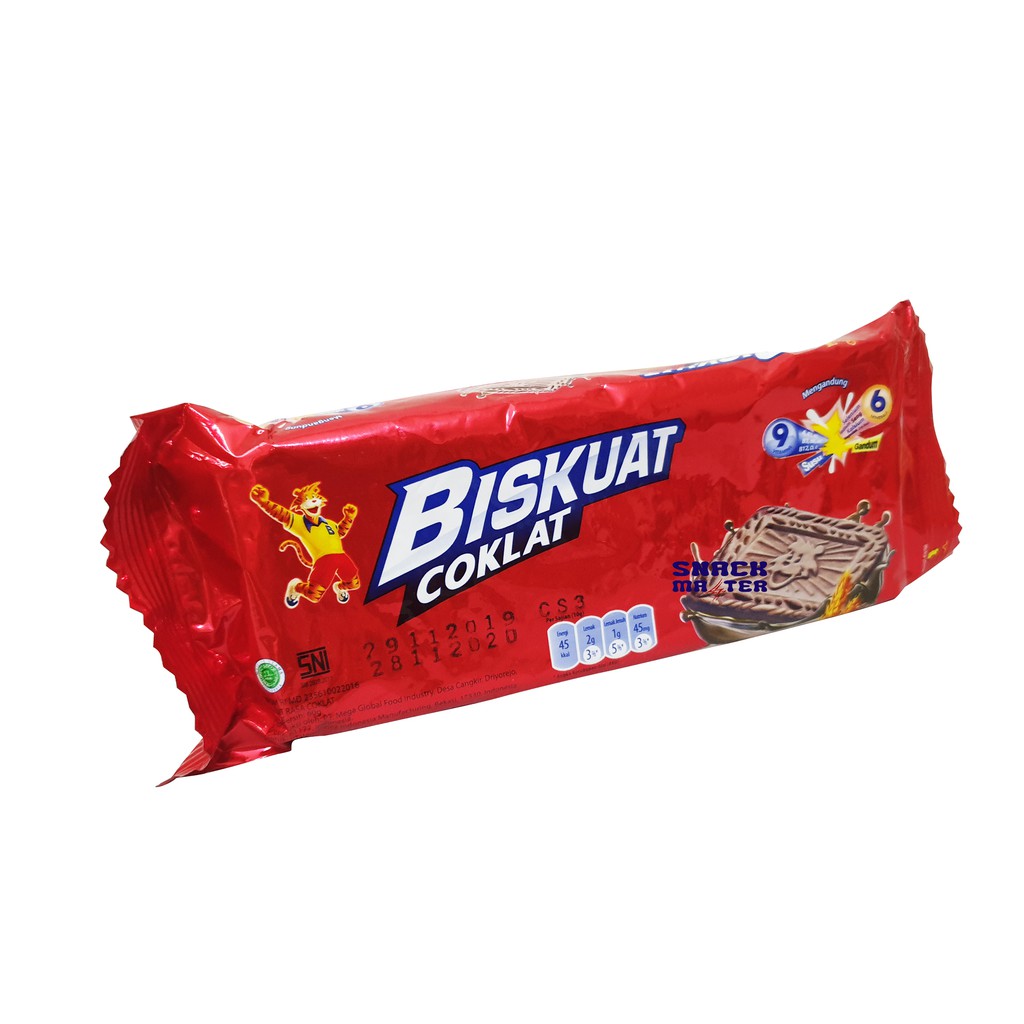 Biskuat Biskuit Susu BIG Size - Netto 45 gr