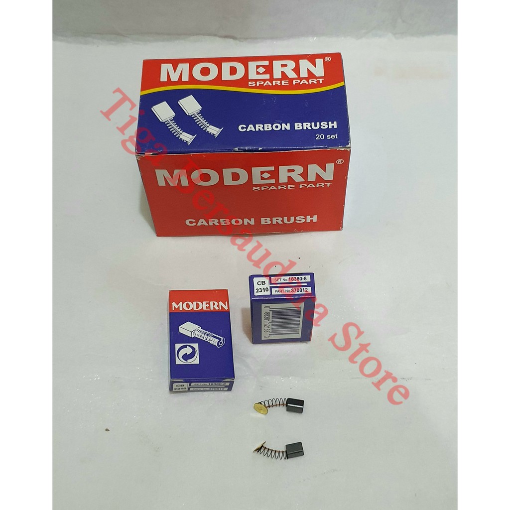 Carbon Brush CB Modern 2310 Circle / Spul / Brostel / Arang