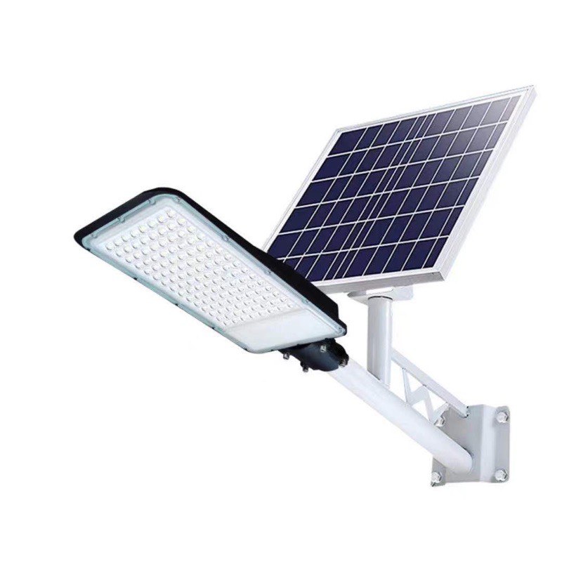 PJU lampu jalan solar Panel 120W 120 Watt 2 in 1 + RGb