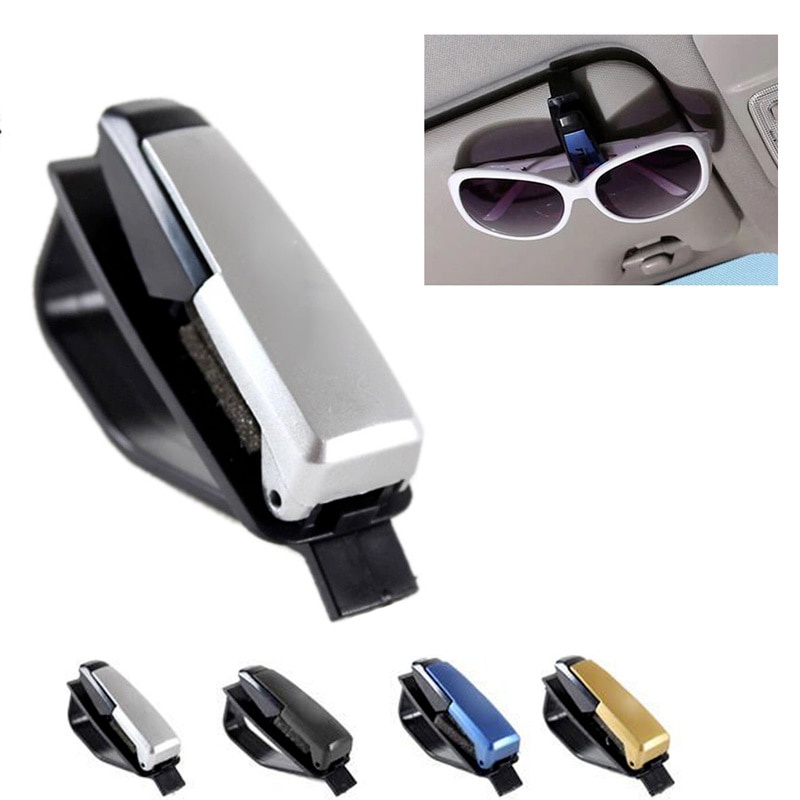 Car Sun Visor Glasses Clip Sunglasses Holder Automobile Fastener Ticket Storage Tools