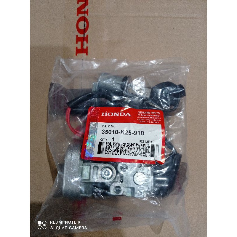 Kunci kontak beat FI 2017