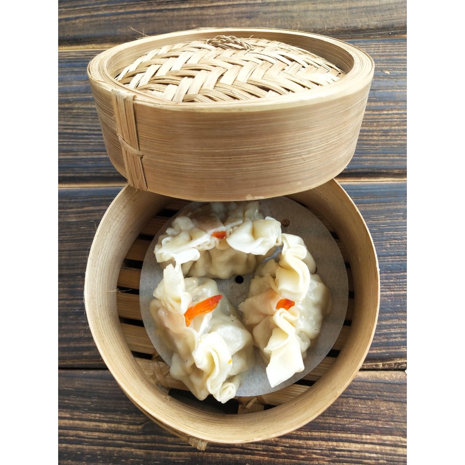 

DIMSUM KWOTIE TOPING UDANG HIGENIS DAN PREMIUM !!! (Harga 1mika isi 100pcs)