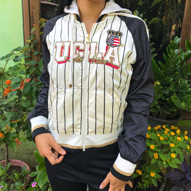 Ucla crop tee jacket