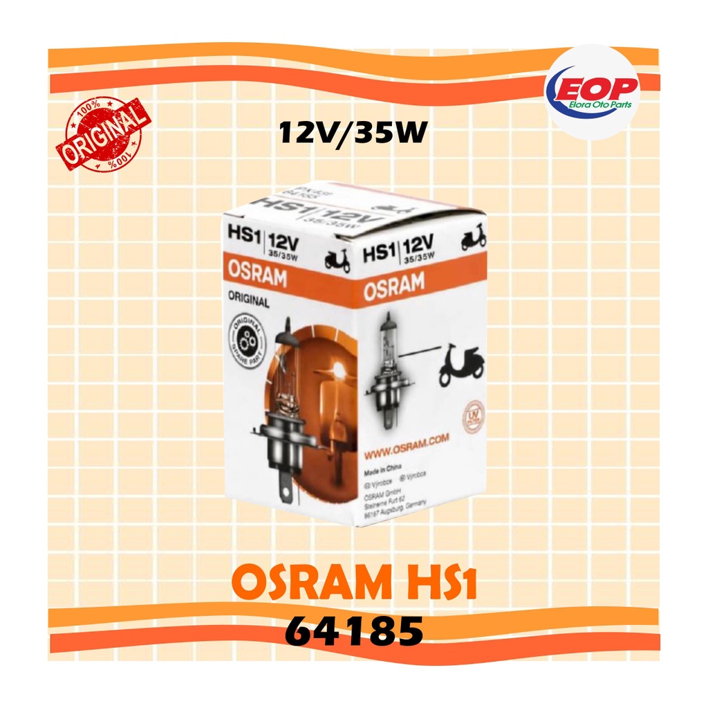 OSRAM HALOGEN Vixion Hs1 12v 35w kaki 3 64185