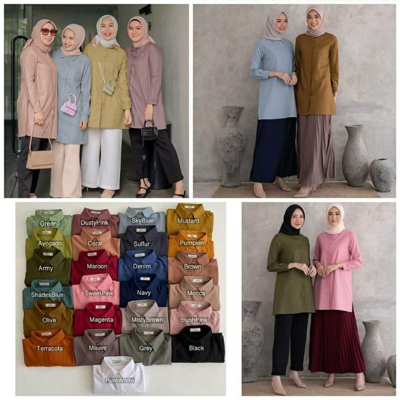 DAILY SHIRT & TUNIK BY GEULIS