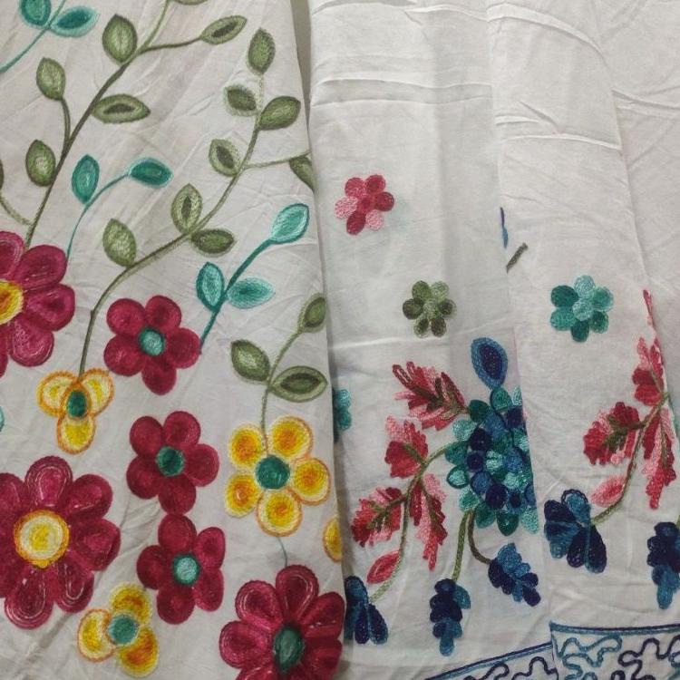 DISKON BRANDS FESTIVAL BAHAN KAIN COTTON BORDIR SATU SISI / KAIN COTTON/KAIN BORDIR grosir