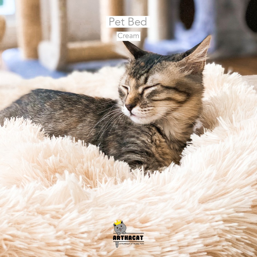 Pet Bed - Kasur Anjing dan Kucing Lembut Arthacat - Pink