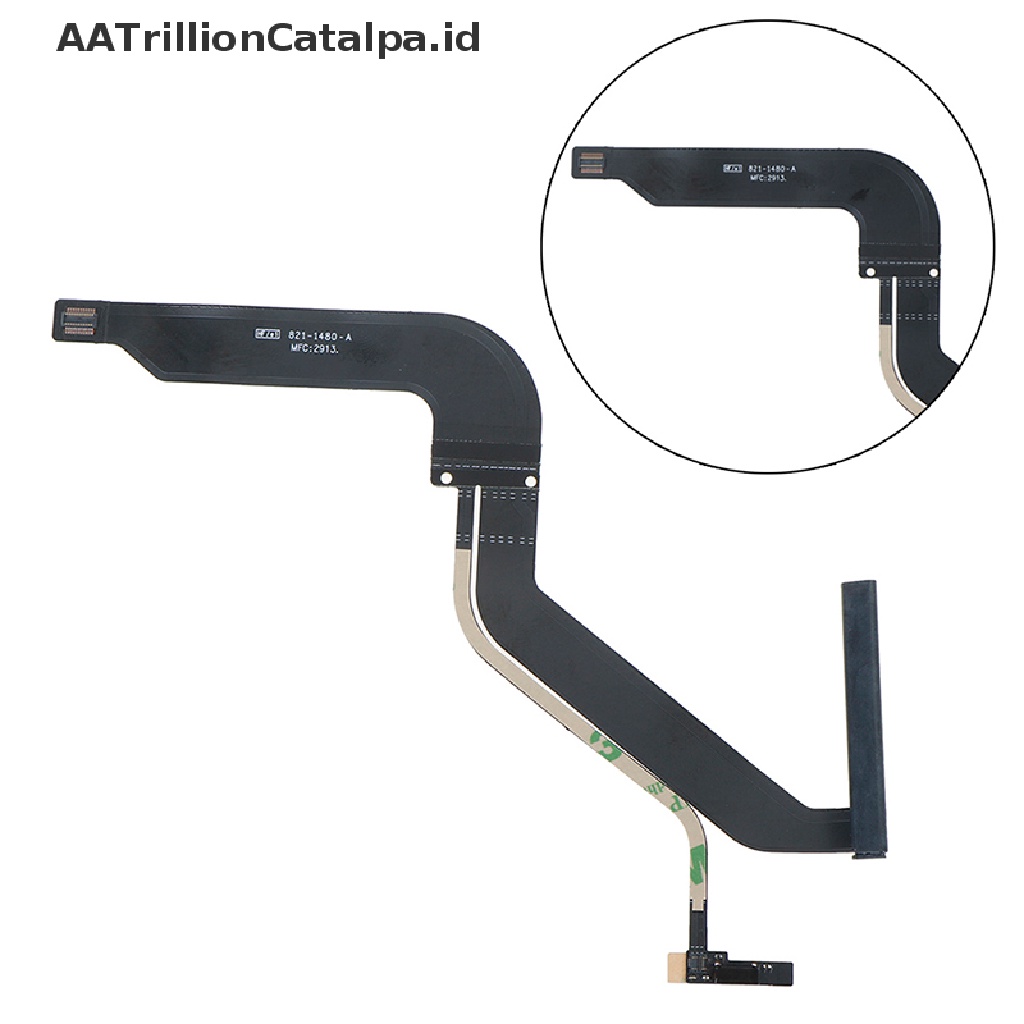 (AATrillionCatalpa) Kabel Flex Hardisk HDD 821-1480-A Untuk Pro A1278 13 &quot;Mid 2012