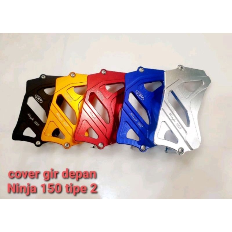 tutup gear cover gear depan RC3 ninja 150 R,RR,SS step 2