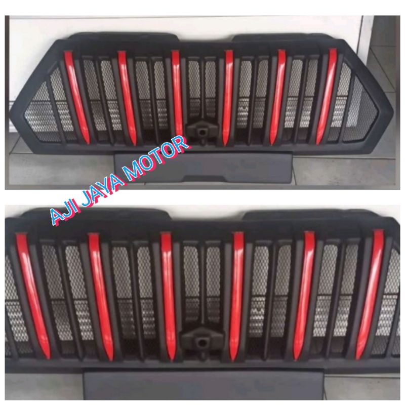 GRIL AVANZA VELOZ 2022 LIST MERAH GRILL AVANZA DEPAN AVANZA VELOZ 2022