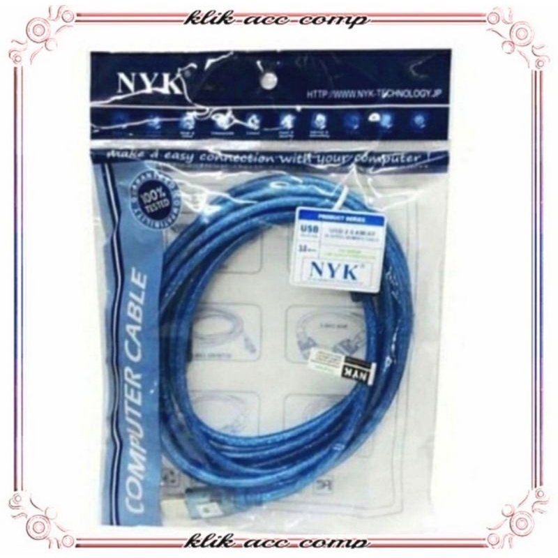 kabel usb extension 3 meter sambungan kabel