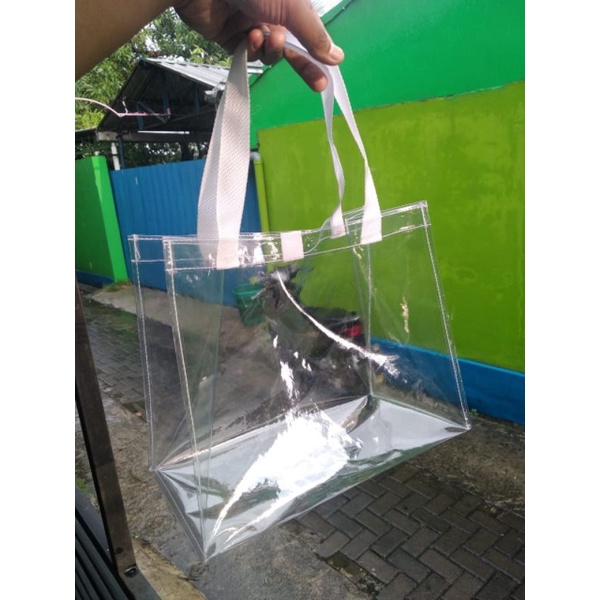 

Goodie Bag Bening Transparan Termurah (READY STOK)P.30*L.16*T.25