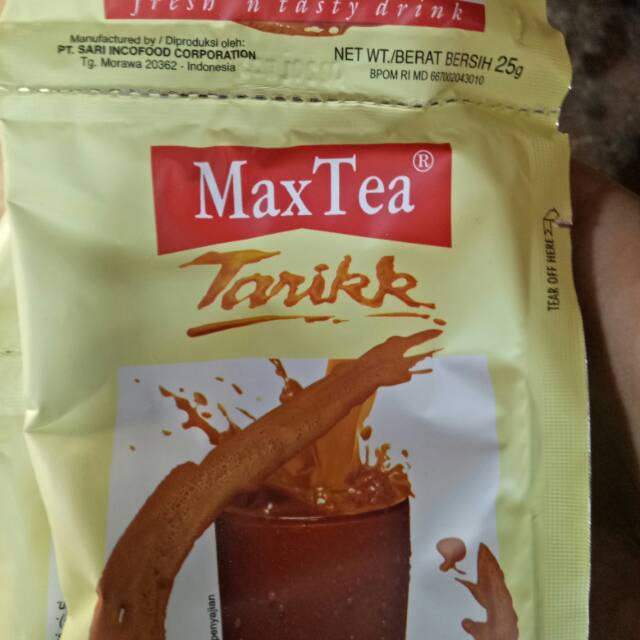 

MAXTEA TEH TARIK 1 renceng